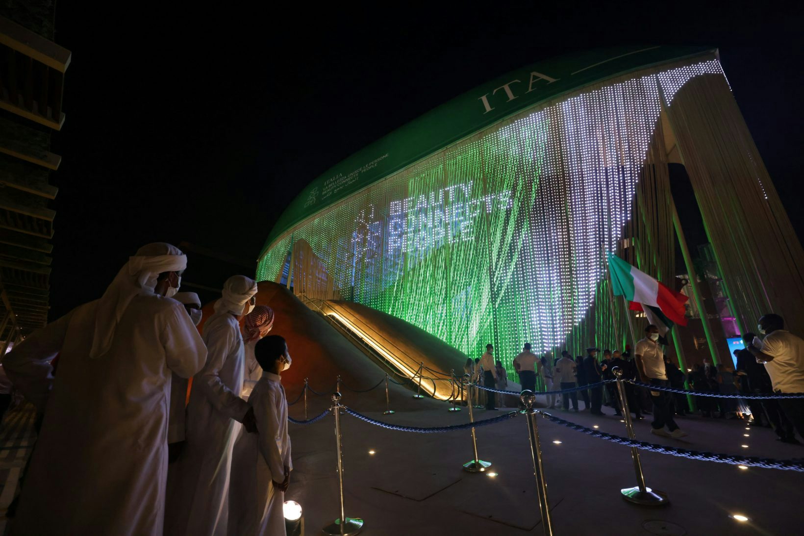 More than eight million visitors at the Expo 2020 Dubai.