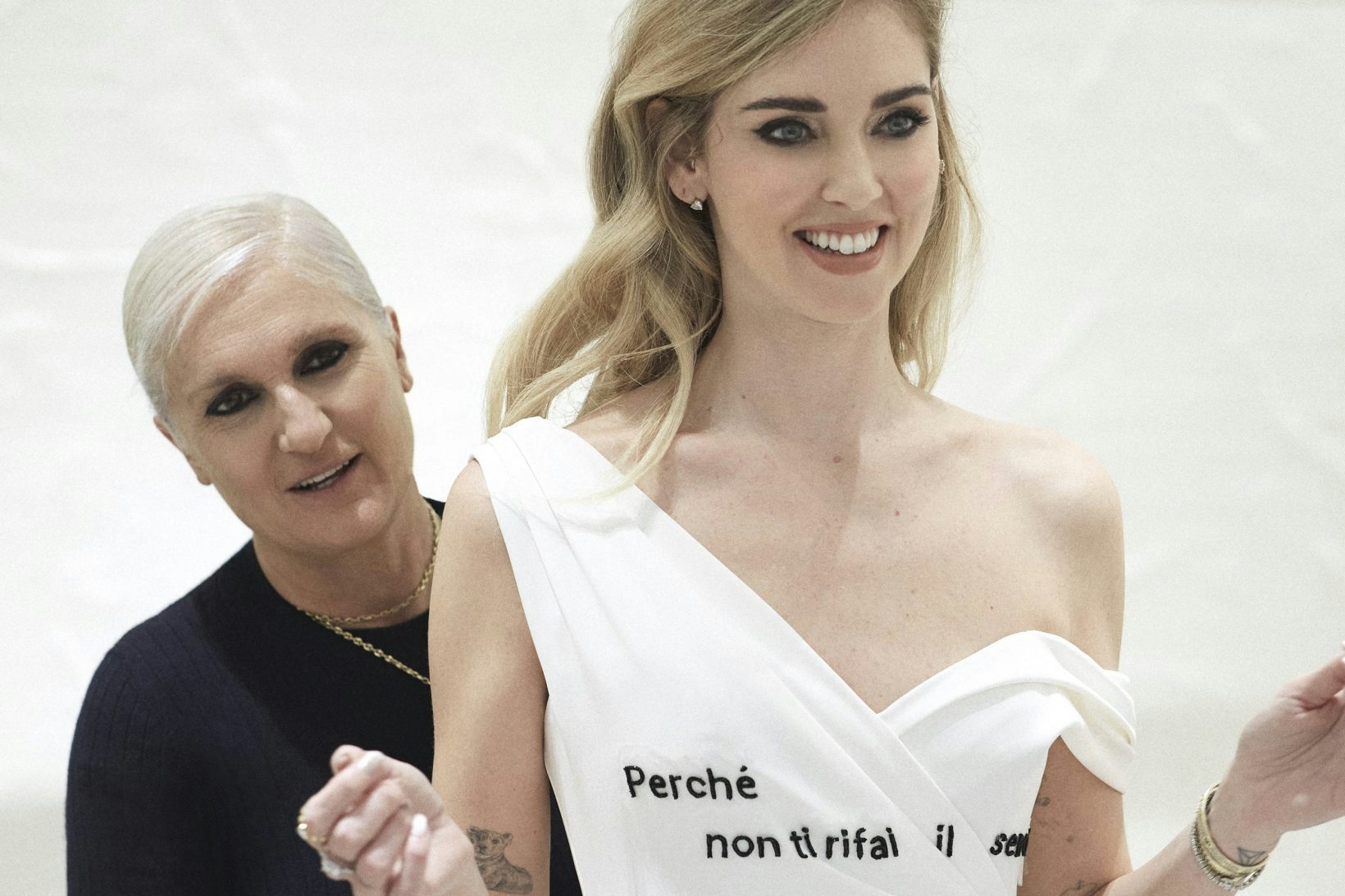Les robes subversives de Chiara Ferragni par Dior: une liberté gagnée